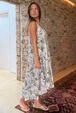 Made in Italy Tiki Pure Cotton Midi Dress Rosewater /37 =